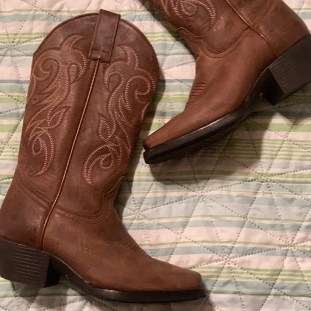 Shyanne Women's Wren Xero Gravity Western Boots - Square Toe